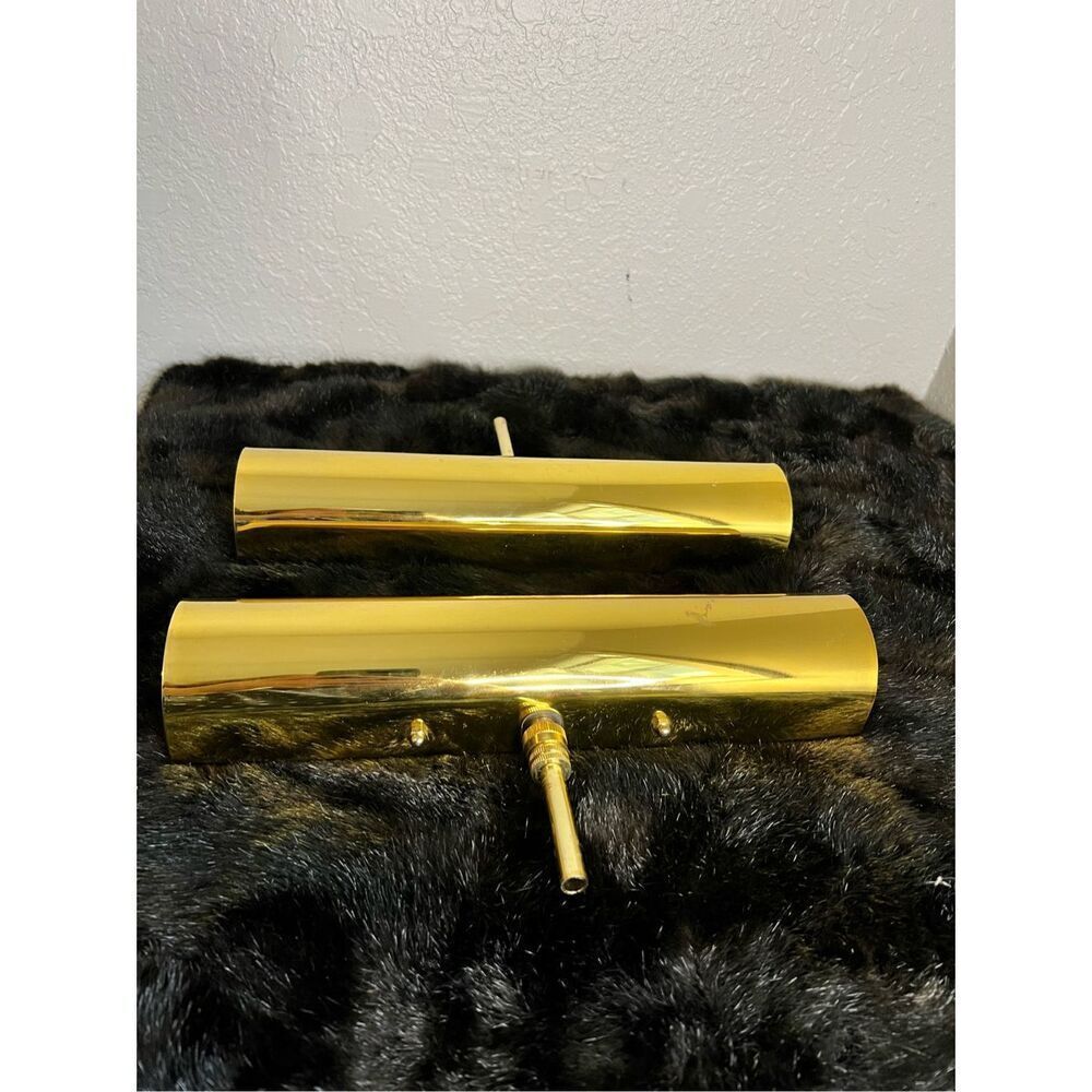 Art Picture Light, 12'', Antique Brass - Battery Operated set of 2